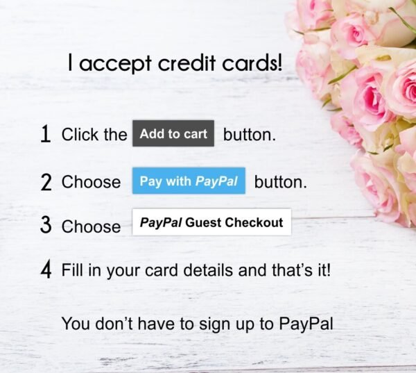 Diaper raffle cards baby shower, printable diaper raffle, diaper raffle inserts, pink, tulips - Image 2