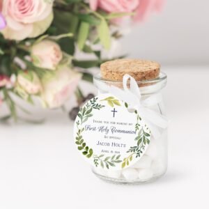First holy communion favor tags, communion boy, communion favor tag, first communion favors, printable tags, gift tags communion, FC10