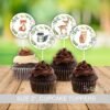 Woodland High Chair Banner Birthday One, First Birthday Woodland Animals, One Birthday Boy, Decoration, Printable banner, Instant download - Image 6