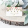 First holy communion welcome sign girl, 1st communion poster, communion decoration, printable sign, blush and gold, floral watercolor FC18 - Image 5