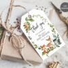 Woodland High Chair Banner Birthday One, First Birthday Woodland Animals, One Birthday Boy, Decoration, Printable banner, Instant download - Image 4
