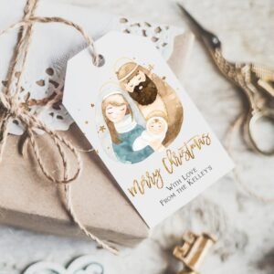Nativity Christmas Gift tags