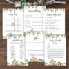 Woodland High Chair Banner Birthday One, First Birthday Woodland Animals, One Birthday Boy, Decoration, Printable banner, Instant download - Image 8