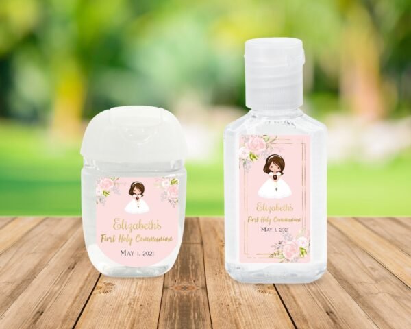Hand Sanitizer Printable Label