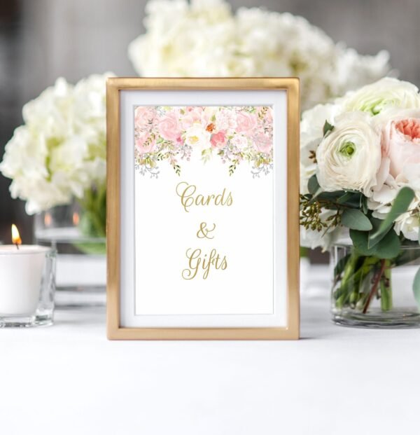 Baptism Gift Printable, baptism favors, baptism girl labels baptism, floral favor tags, baptism favors - Image 7