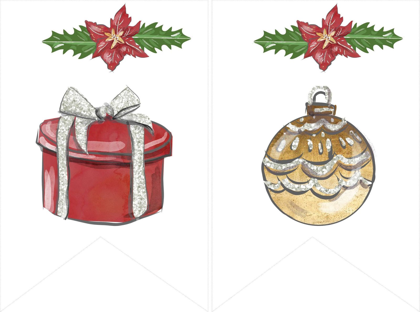 Happy Holiday Banner Printable Printable Party Supplies By Carmen