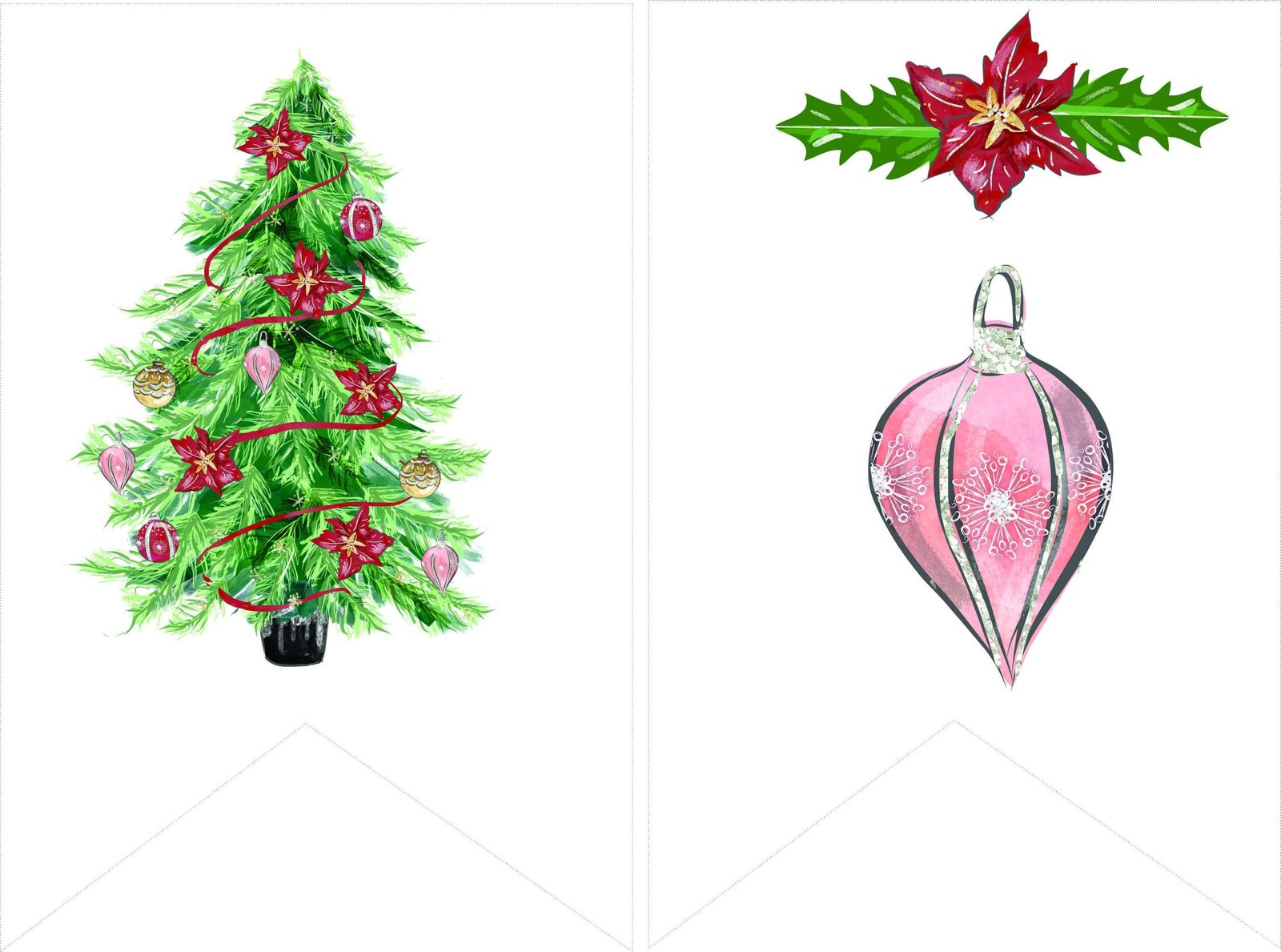 Happy Holiday Banner Printable Printable Party Supplies By Carmen