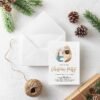 Christmas Party Invitation, Nativity Christmas Invitation, Religious Printable Invitation, Instant Download, CHR02 - Image 2