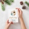 Christmas Party Invitation, Nativity Christmas Invitation, Religious Printable Invitation, Instant Download, CHR02