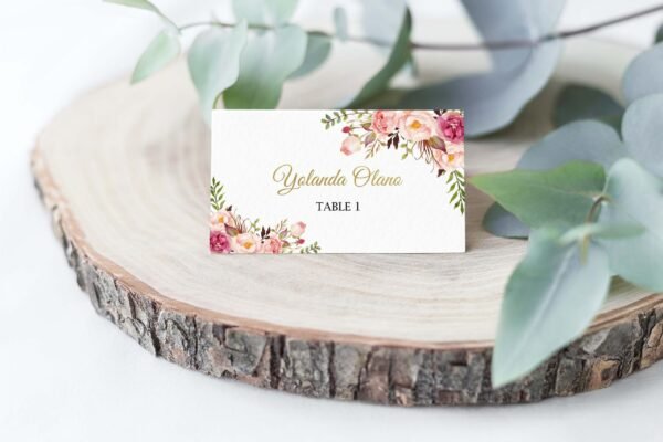 Birthday Place Cards