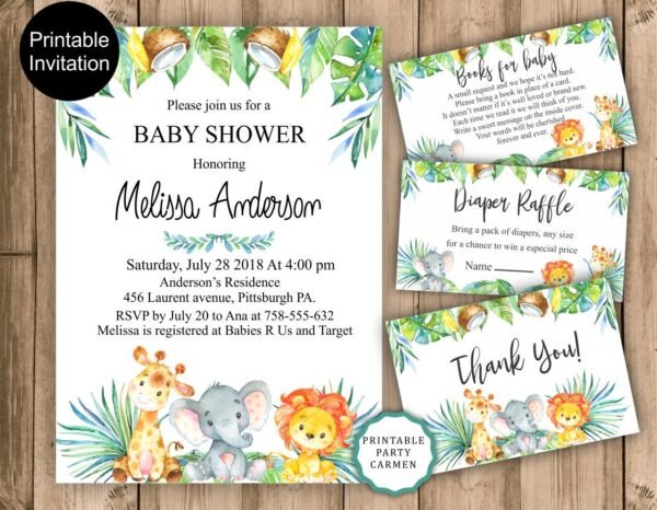 baby shower invitation