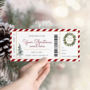 CHRISTMAS event Gift Ticket