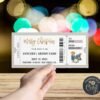 Concert Gift Ticket Template, Surprise Concert, Christmas Gift, Surprise Gift Voucher, Editable Template, Instant download - Image 5