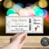 Concert Gift Ticket Template