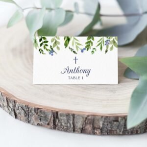 First Communion Place Cards
