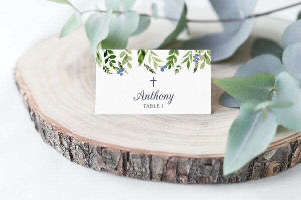 First Communion Place Cards