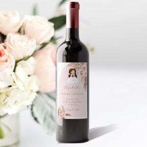 Wine Bottle label