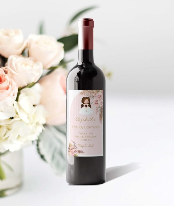 Wine Bottle label