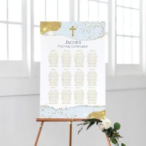 First Holy Communion Seating chart