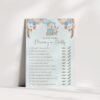 Guess who mommy or daddy Baby Shower Game, Teddy Bear Baby Shower game, We Can Bearly Wait Baby Shower Game, Boho Baby Shower Game