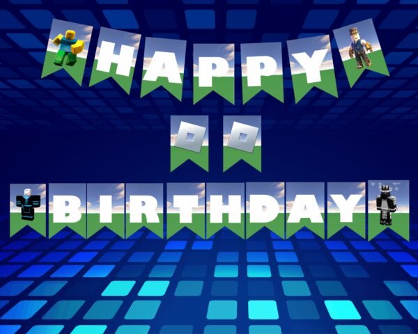 Roblox birthday Banner